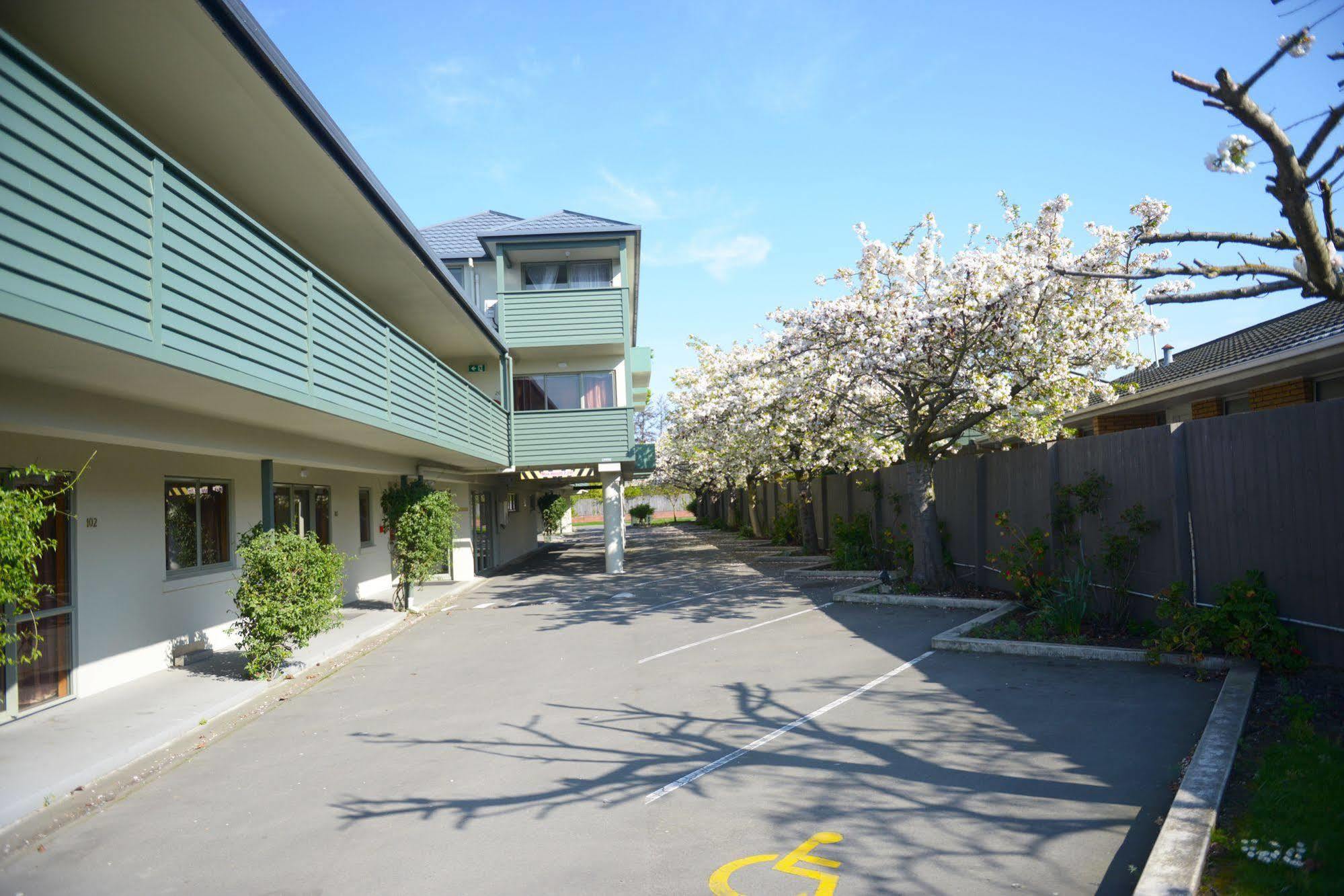 Central Park Motor Lodge Christchurch Buitenkant foto